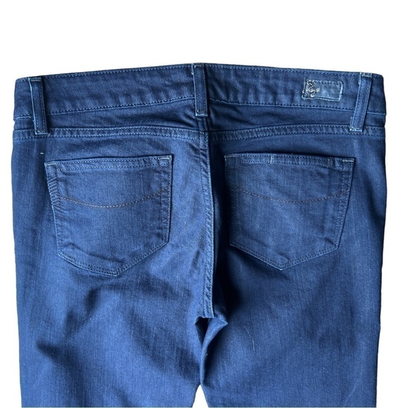 Paige Laurel Canyon Low Rise Dark Boot Cut Jeans 29 Waist Hemmed to 29 Inseam - Picture 4 of 13
